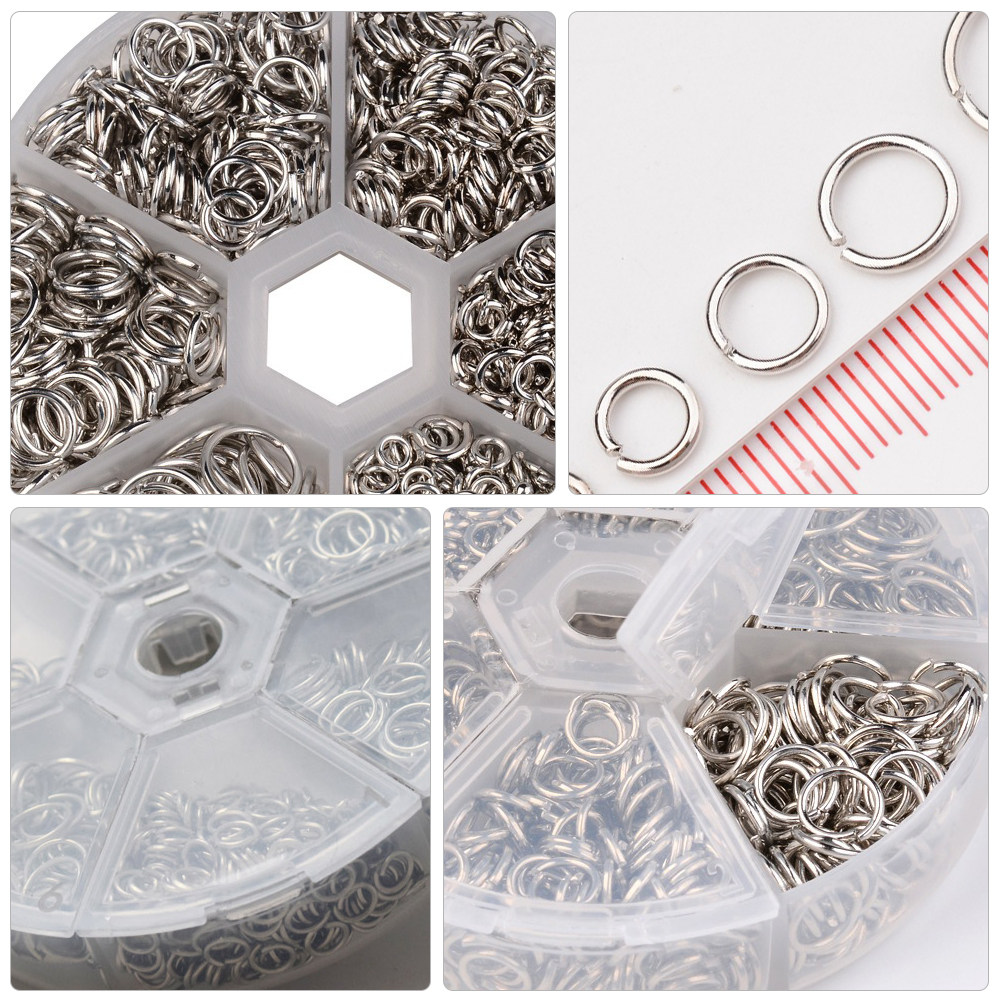 Jump Ring Assorted - DIY Sieraden maken springringen open ambachtelijk