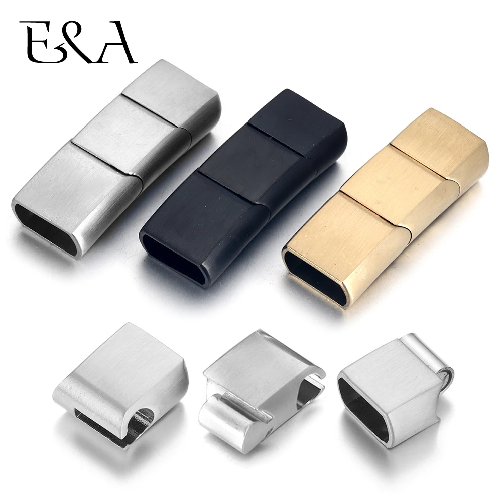 Jewelry Making Pins - Uitgebreide roestvrijstalen sluiting Drie delen Magnetische