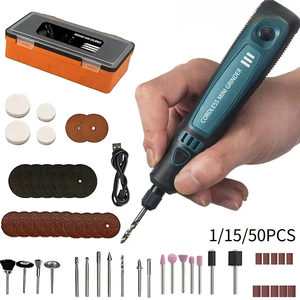 Jewelry Making Workshops - Draadloze elektrische slijpmachine met USB-aansluiting, draagbare