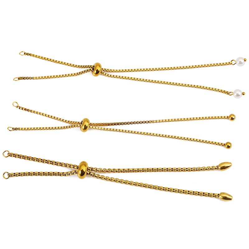 Jewelry Making Glue - 3 stuks roestvrijstalen lijmbead verstelbare schuifverlenging