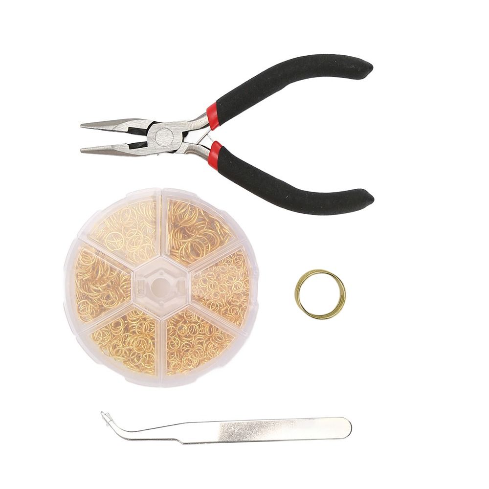 Jump Ring Assorted - 5 stuks diverse maten sprongringen, stevig