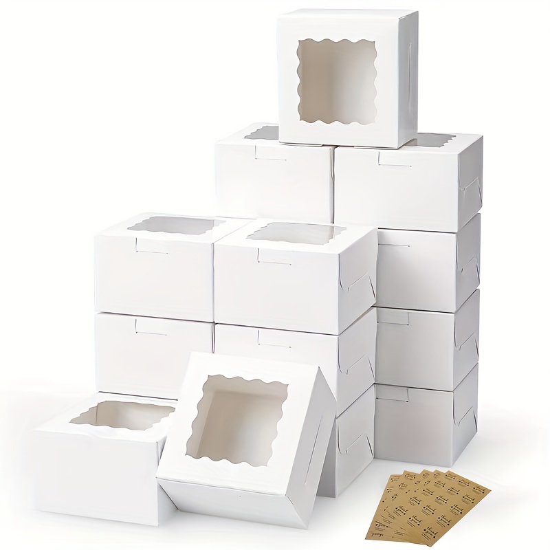 Jewelry Making Workshops - 10 stuks Kraftpapier Cake Candy Dozen
