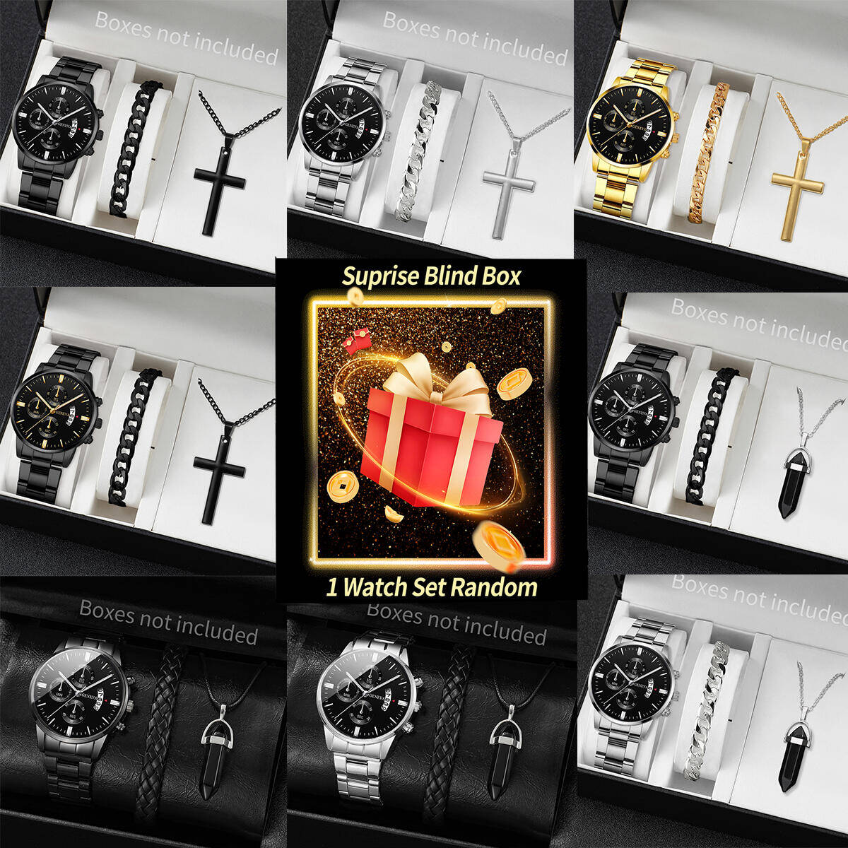 Jewelry Making Kit - Verrassing Mystery Horloge Blind Box-3 stks/set