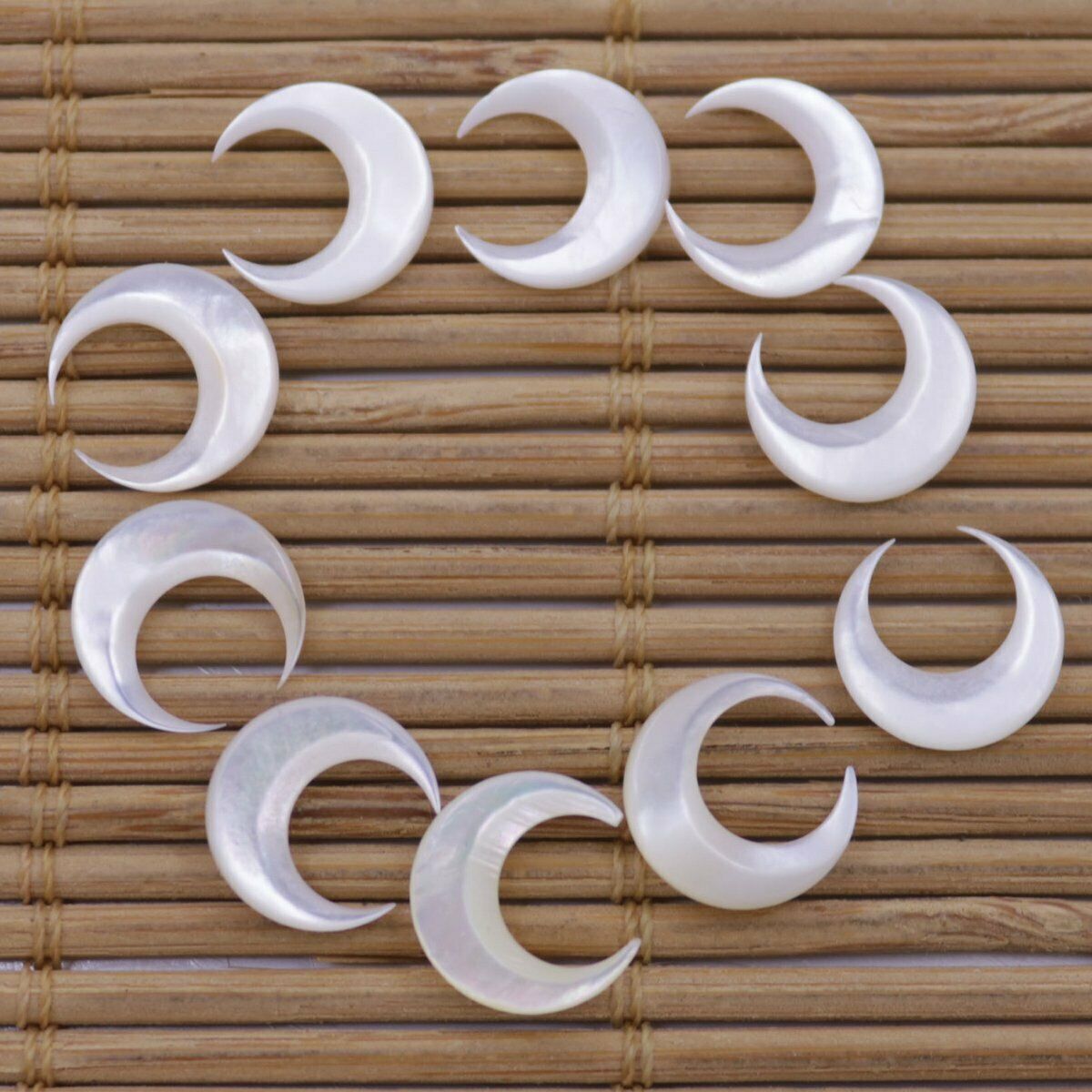 Jewelry Making Drill - 10 STUKS Nagel 3D Art Maanvorm