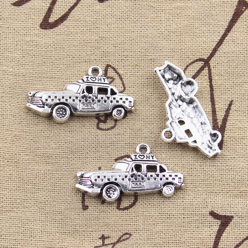8pcs Charms New York Taxi Auto - Jewelry Making New York recensie en prijs