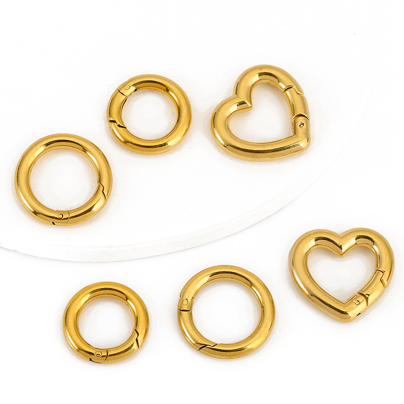 2 Stuks Rvs Sluitingen Hart Ro - Jewelry Making Rings recensie en prijs