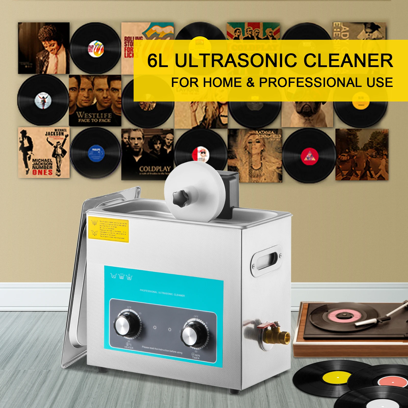 SIHAO 6L Vinyl Record Cleaner  - Jewelry Making Workshops recensie en prijs