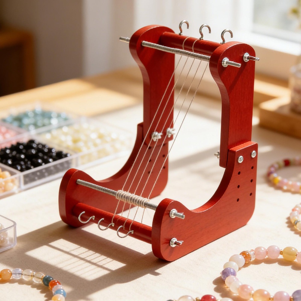 Houten kralenweefgetouwset met - Jewelry Making Bead recensie en prijs