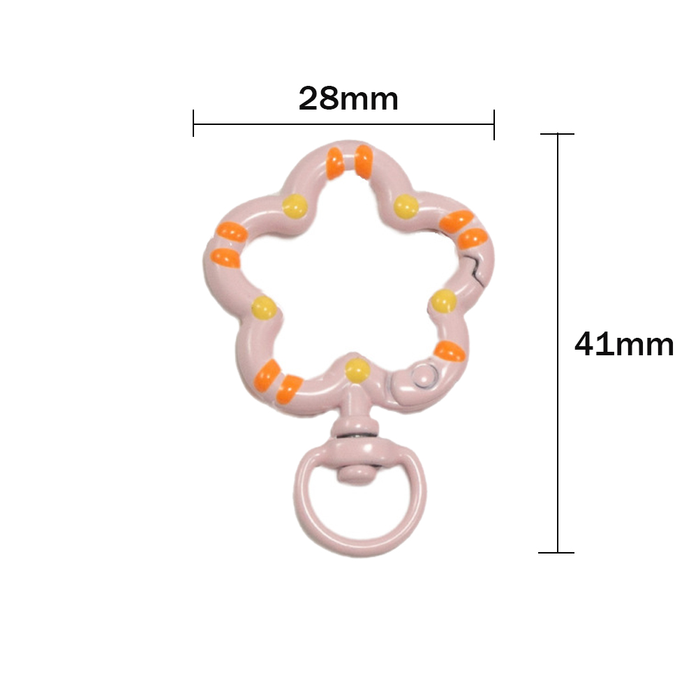 5 stks Bloem Metalen Karabijn  - Jewelry Making Pins recensie en prijs