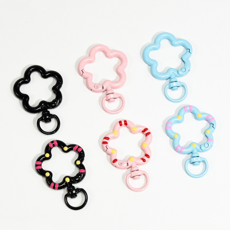 5 stks Bloem Metalen Karabijn  - Jewelry Making Pins recensie en prijs