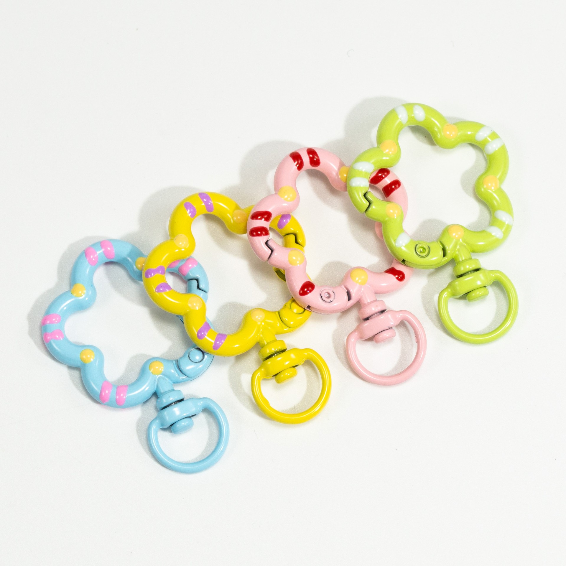 5 stks Bloem Metalen Karabijn  - Jewelry Making Pins recensie en prijs
