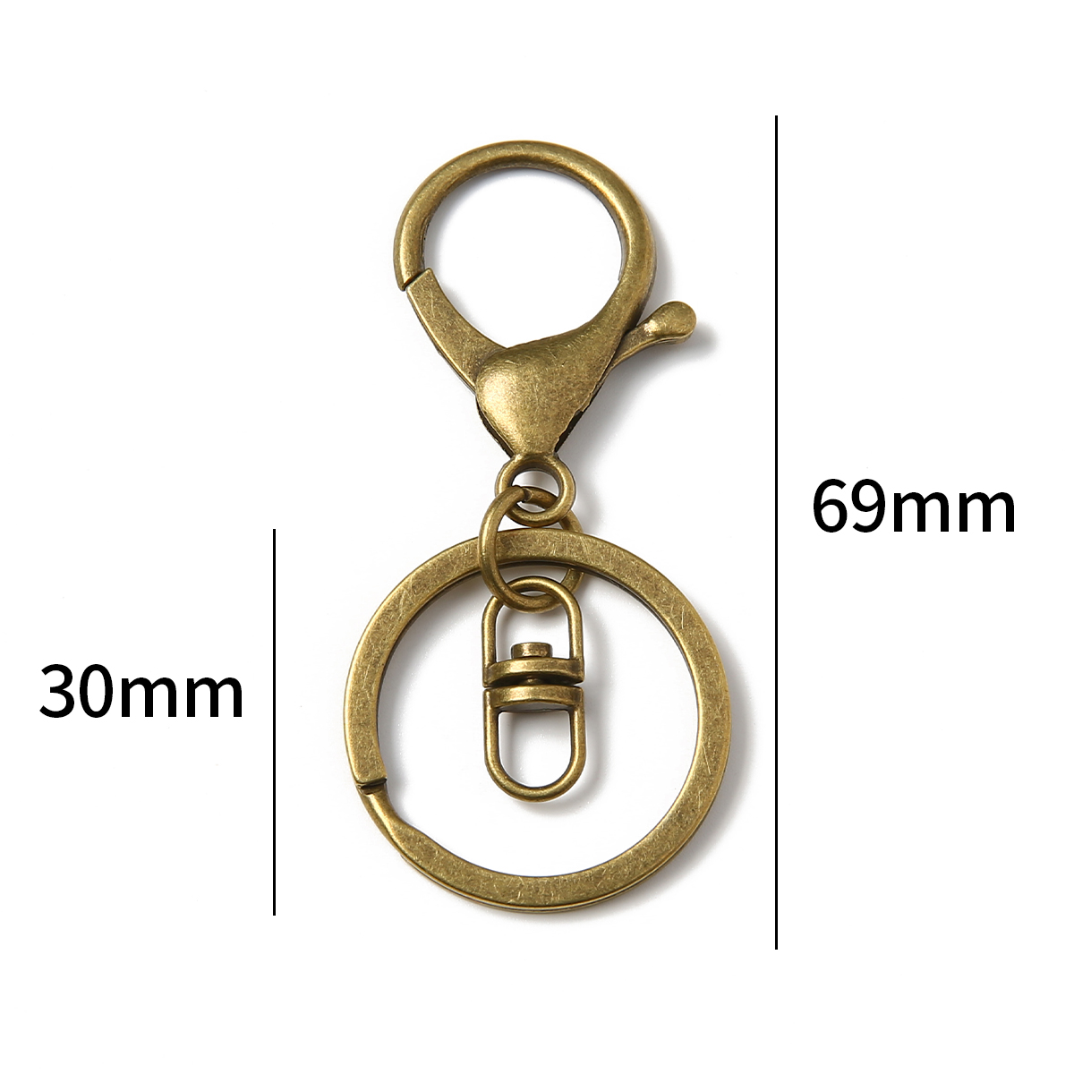 Metalen kreeftensluiting sleut - Jewelry Making Rings recensie en prijs
