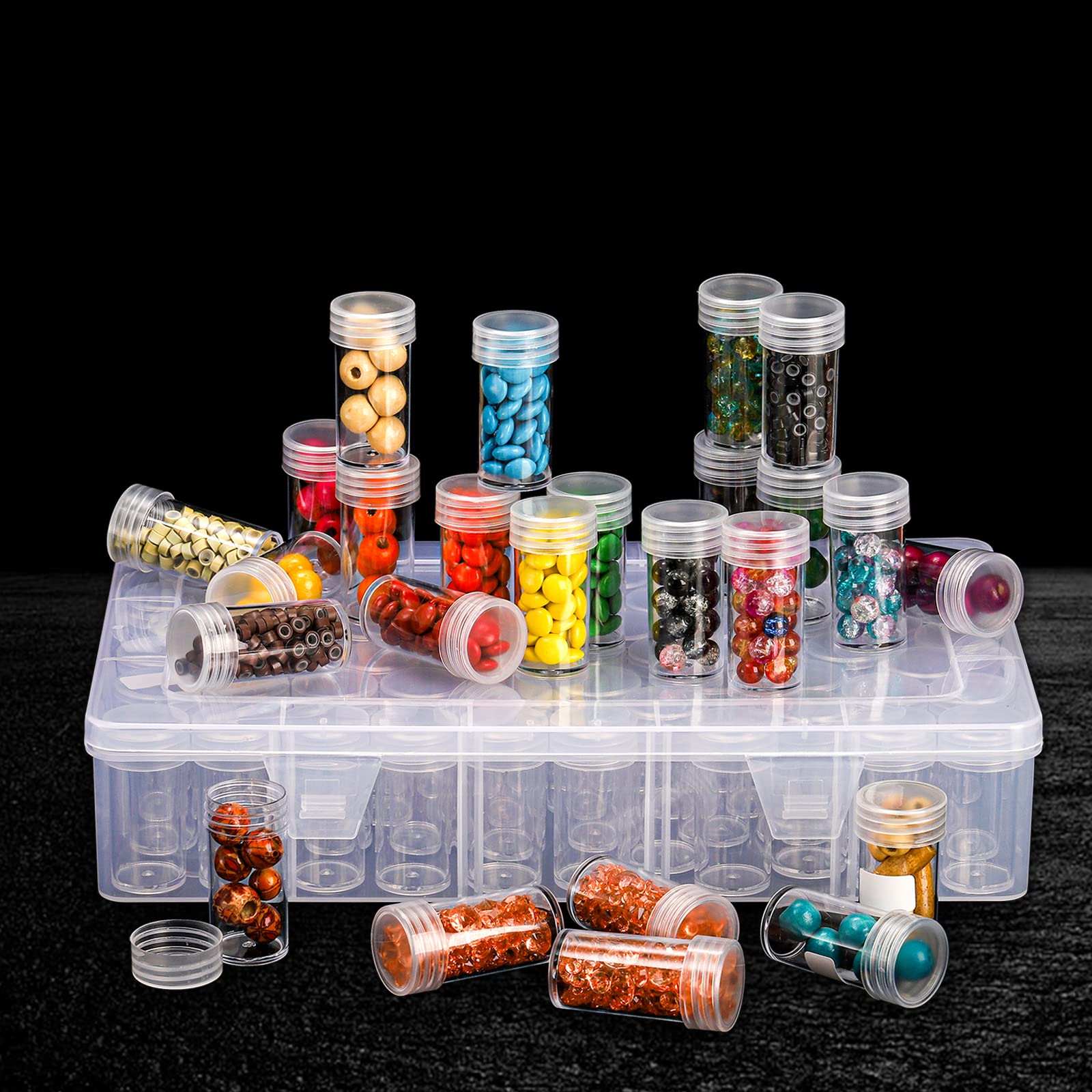 1pc 24/30//38/60 Slots Plastic - Jewelry Making Workshops recensie en prijs