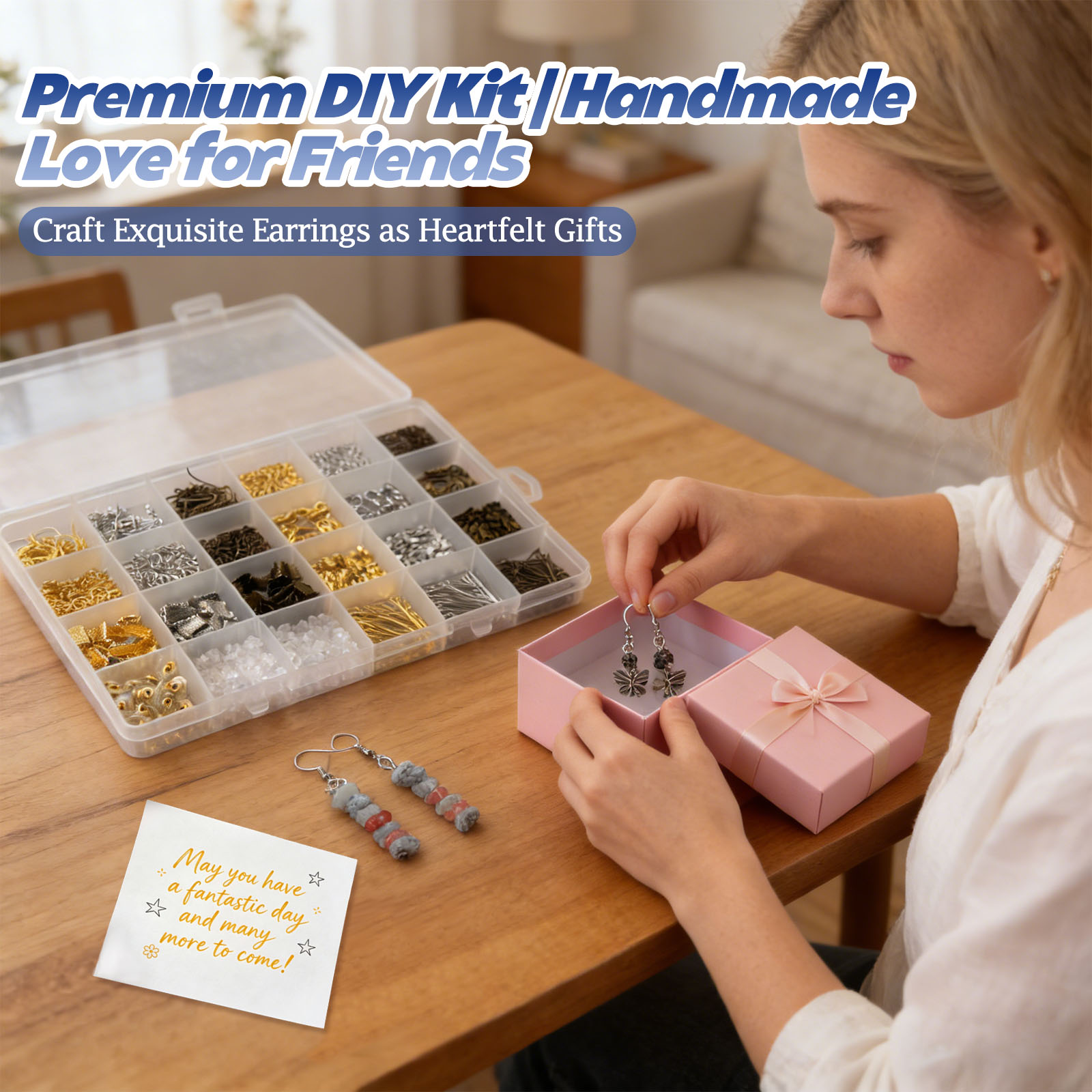 Hypoallergene oorbellenmaakset - Jewelry Making At Home recensie en prijs