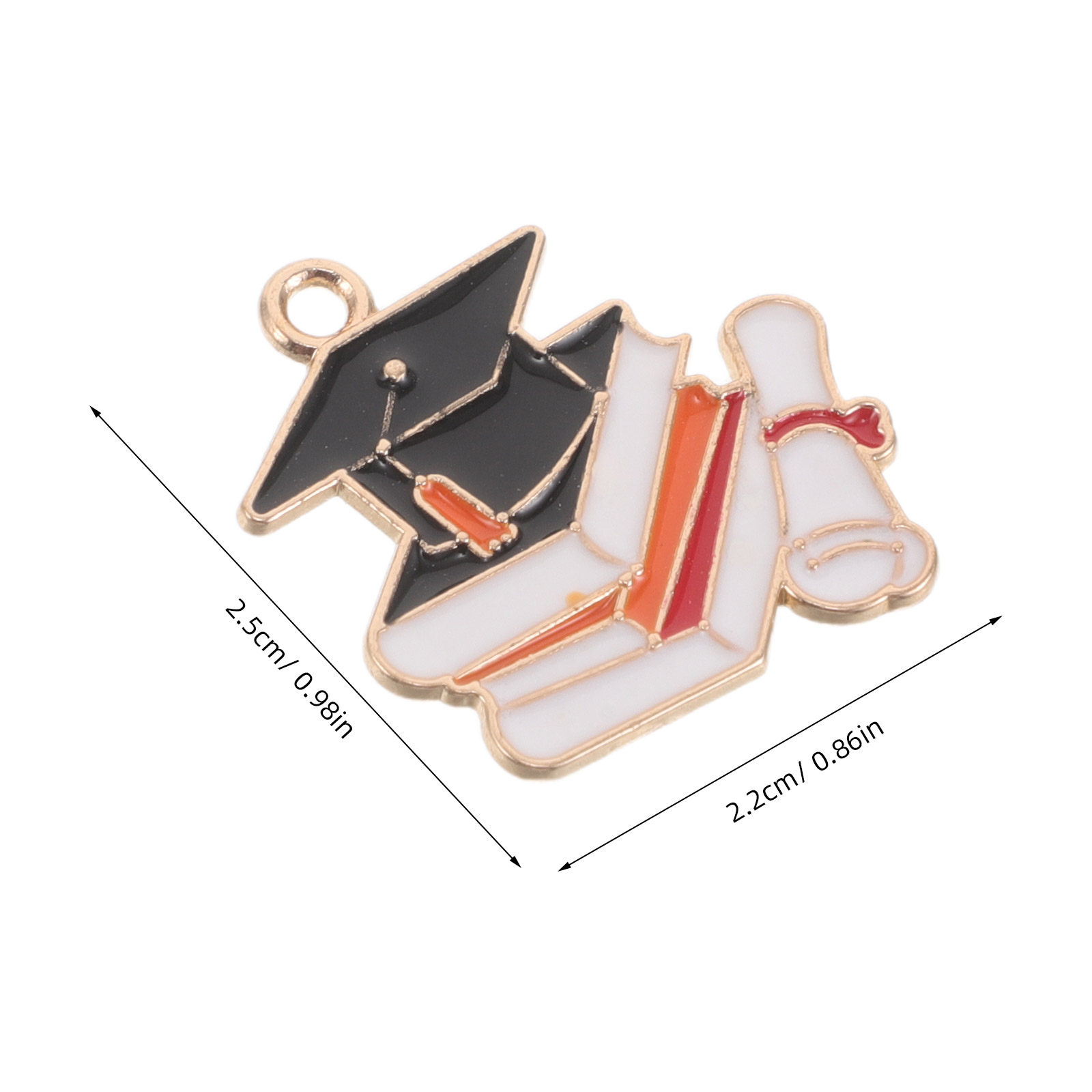 50 stuks afstudeerhoedjes, kle - Jewelry Making Diploma recensie en prijs