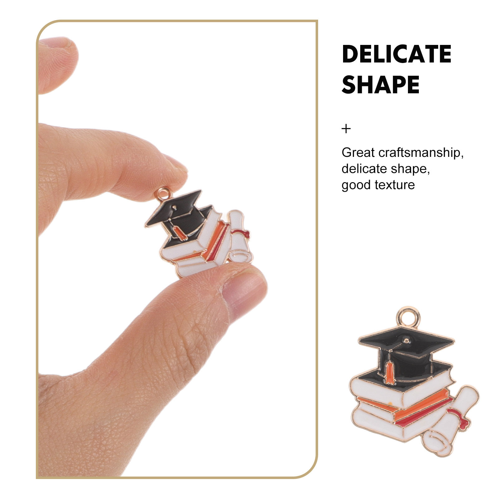 50 stuks afstudeerhoedjes, kle - Jewelry Making Diploma recensie en prijs