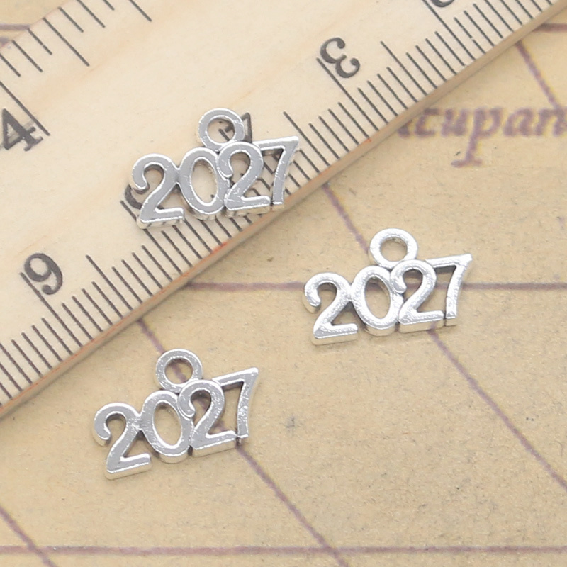 30pcs Charms 2027 Afstuderen C - Jewelry Making Diploma recensie en prijs