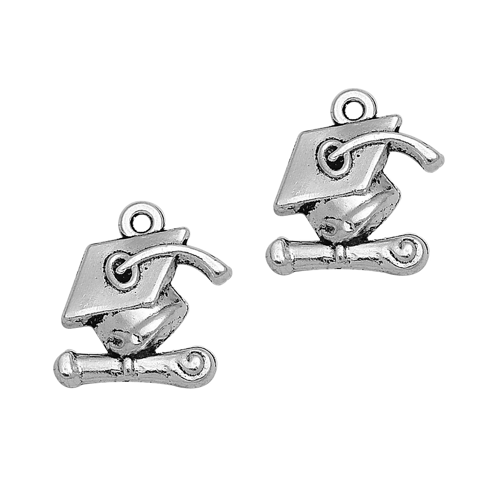40 Stks/partij-17X16Mm Antiek  - Jewelry Making Diploma recensie en prijs