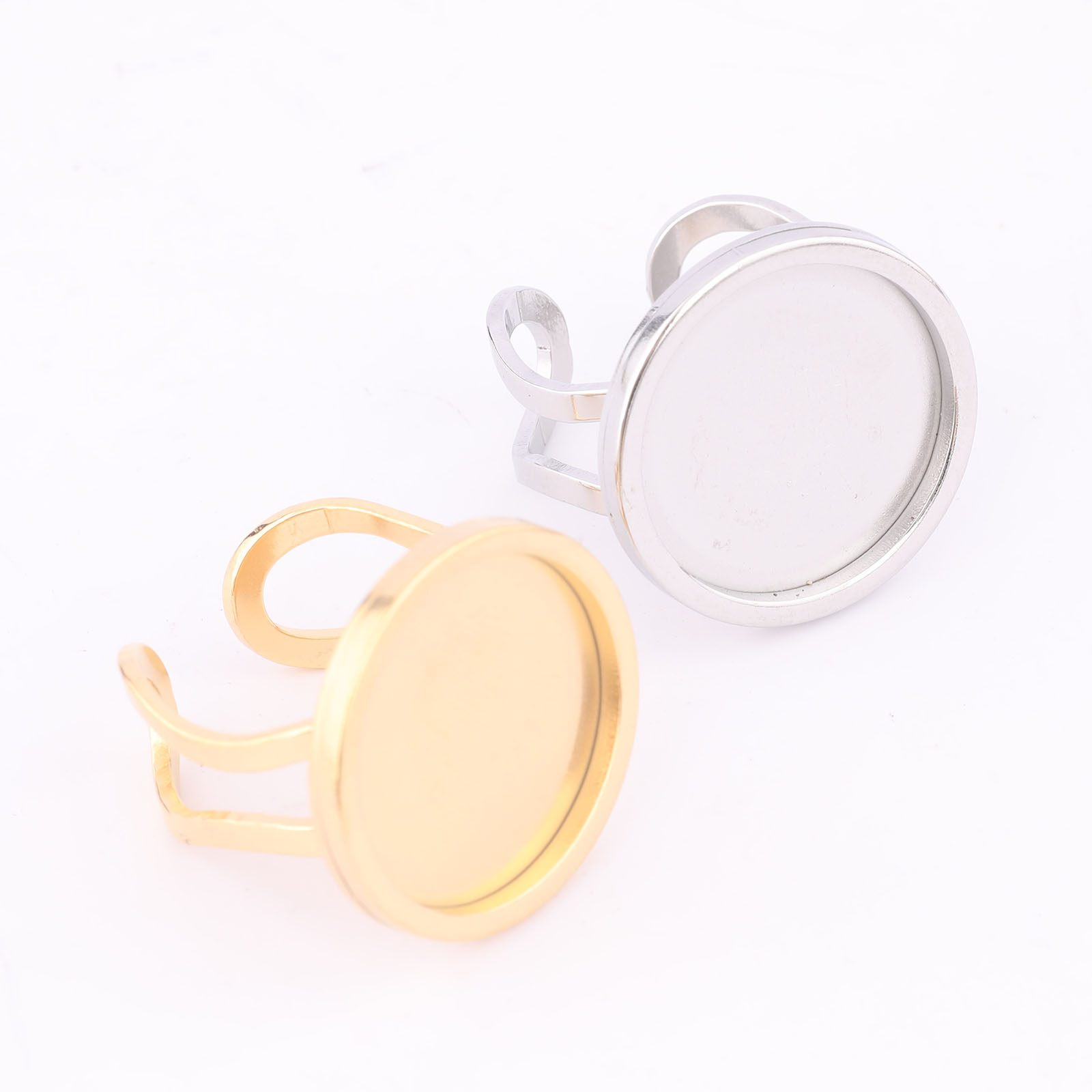 5 stks 18mm Ronde Cabochon Rin - Jewelry Making Soldering Kit recensie en prijs