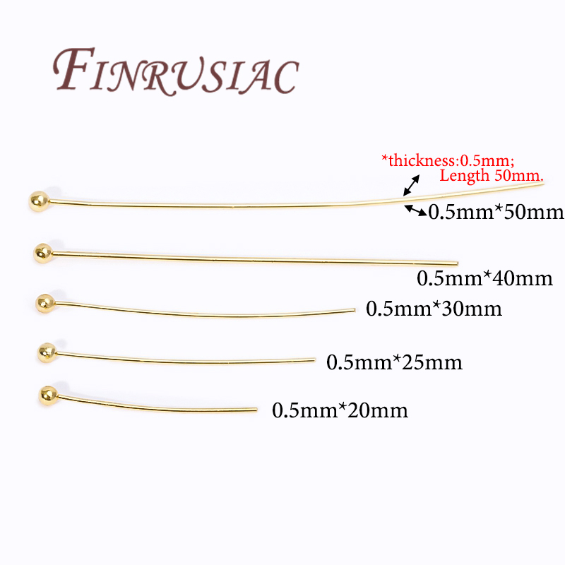 50 Stuks 20-50 Mm Vergulde Pin - Jewelry Making Drill recensie en prijs